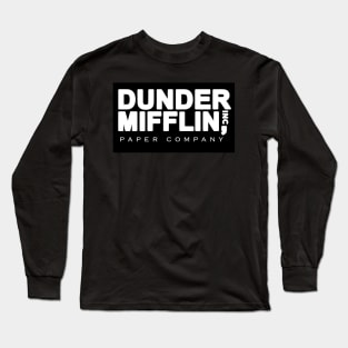 DUNDER MIFFLIN paper company - the office Long Sleeve T-Shirt